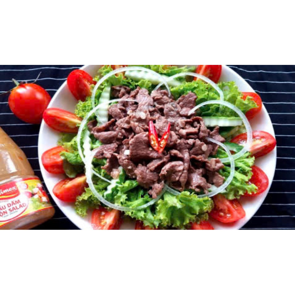  Salad Bò Trộn Dầu Giấm