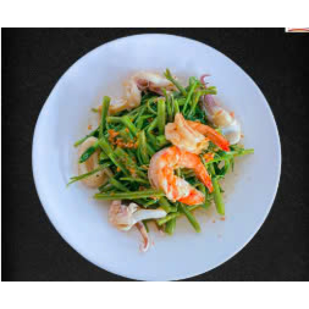  Rau Muống Xào Hải Sản