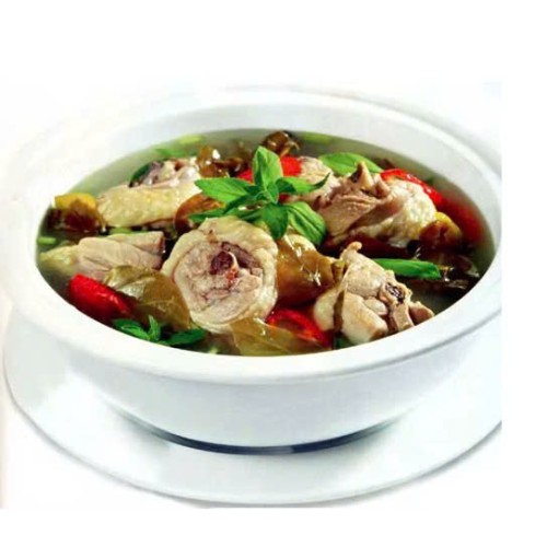 Canh Chua Gà Nấu Lá Giang