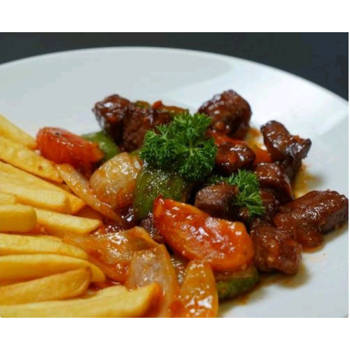 Bò Lúc Lắc Khoai Tây