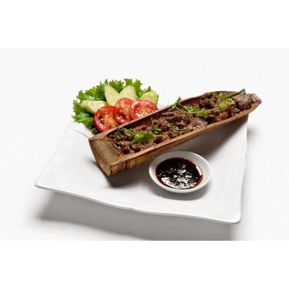 Bò Nướng Ống Tre