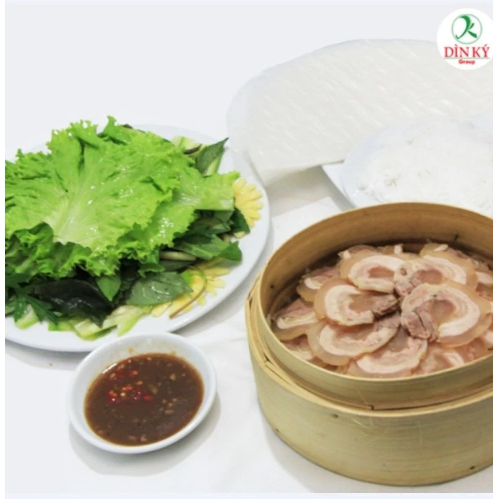 Bò Tơ Củ Chi hấp + Rau Rừng